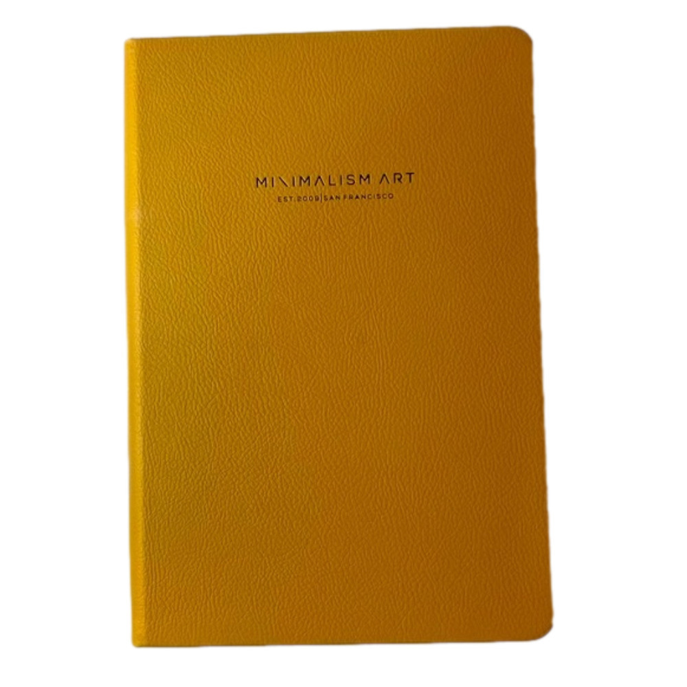 Minimalism ART Premium Notebook Warm Khaki  240 Pages Squared Paper 5.8” x 6.3”